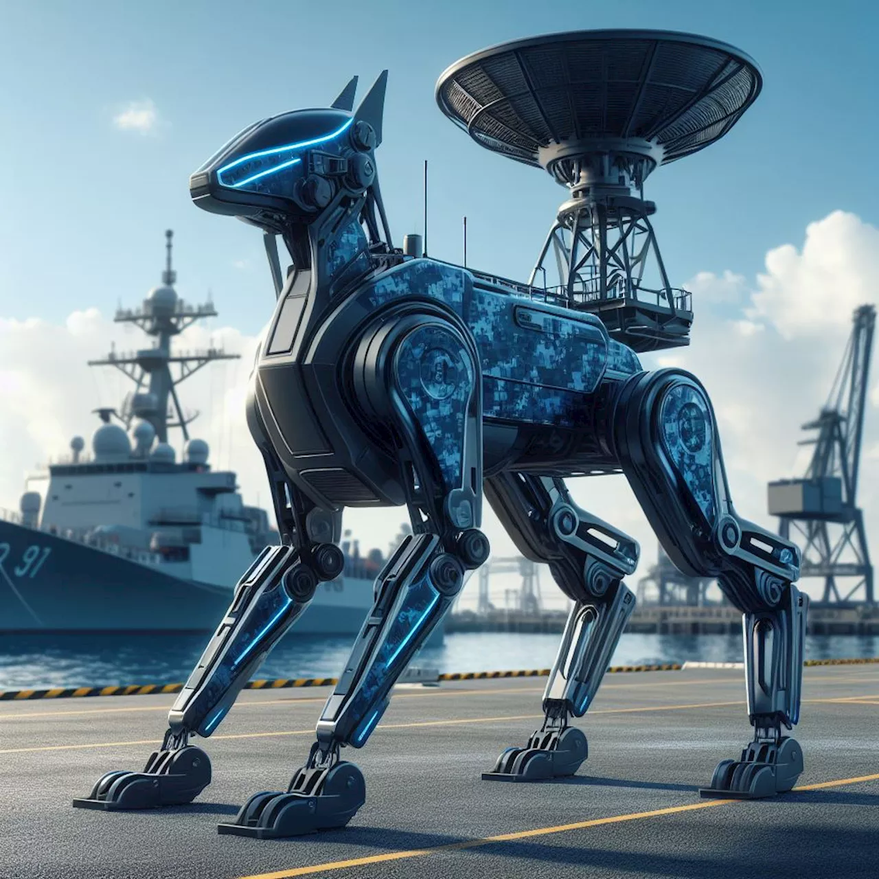 EEUU apuesta por perros robot armados con IA