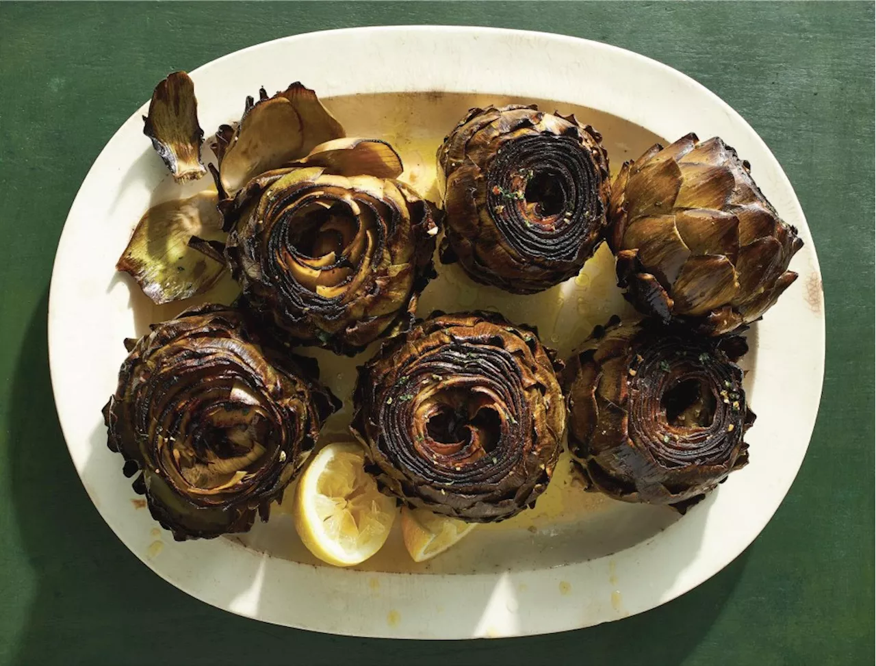 Recipe: Steven Raichlen’s Italian-inspired Grilled Artichokes