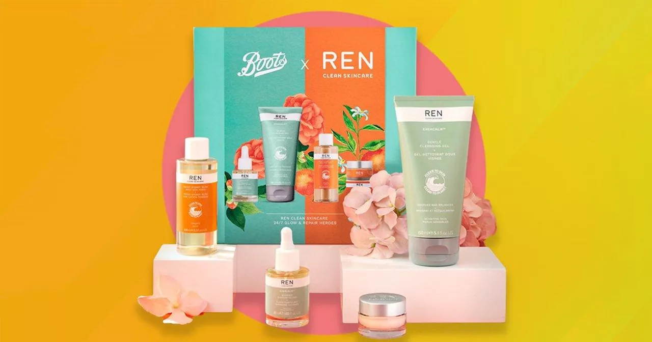 Save 55% on REN beauty box at Boots containing £102 worth of goods