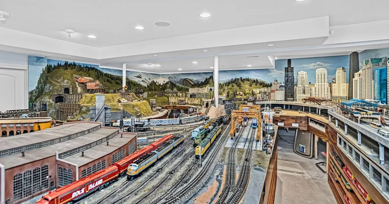 This £2,600,000 mansion has an entire room dedicated to trains