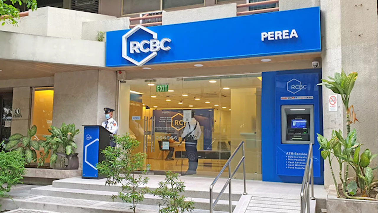 RCBC’s first-quarter net income fell 39% to P2.2b