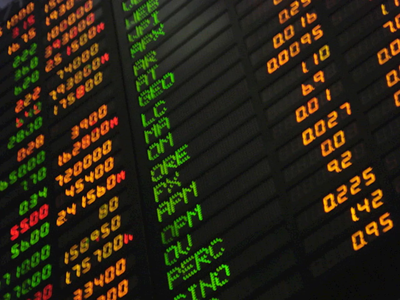 Stocks climb; peso closes at 57.86 a dollar