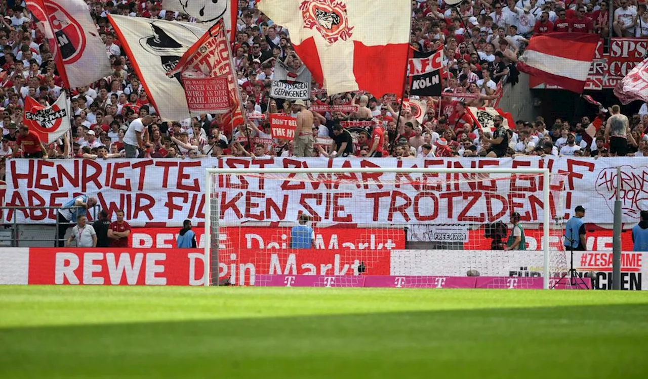 Nach Banner-Eklat in Köln: Bürgermeisterin Reker erstattet Anzeige