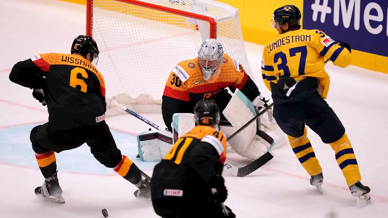 Eishockey-WM: 1:6! Deutschland gegen Schweden chancenlos