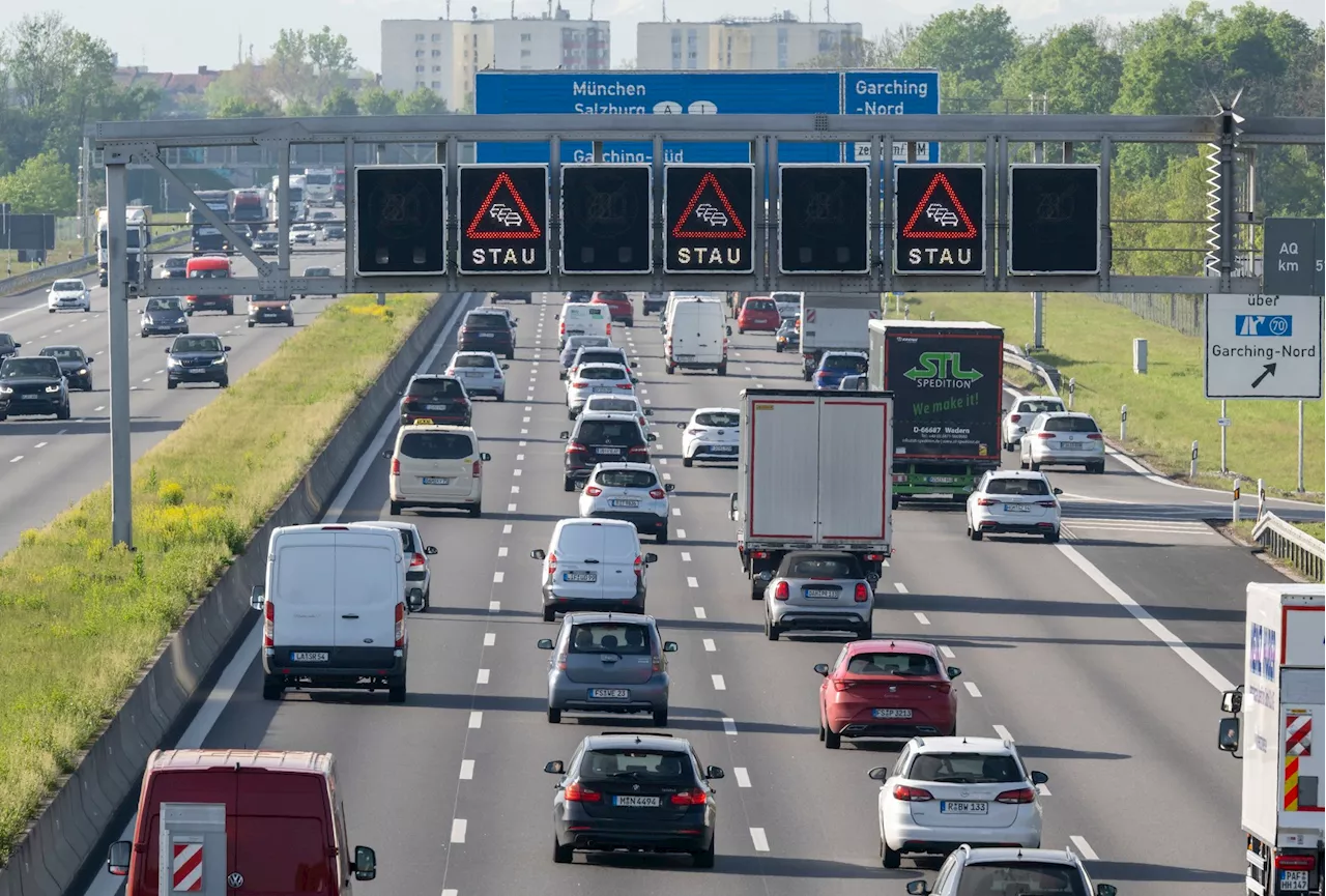 Staus zu Pfingsten in Bayern erwartet