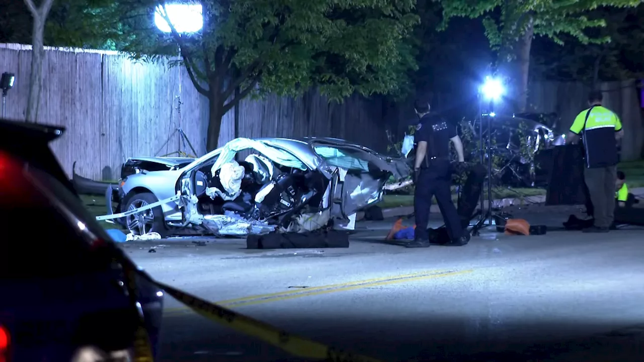 Roads closed, reroute in place after Glenview crash leaves 1 killed, 3 critically injured