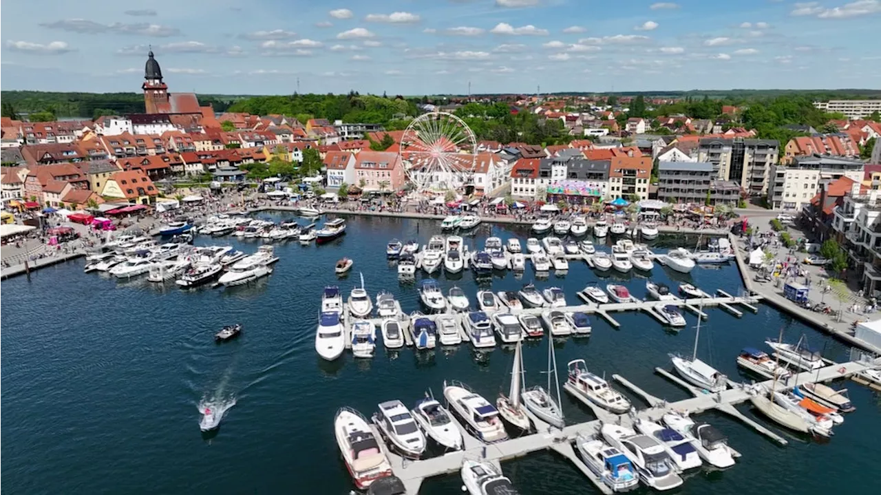 Müritz-Sail erstmals in drei Orten - Veranstalter zufrieden