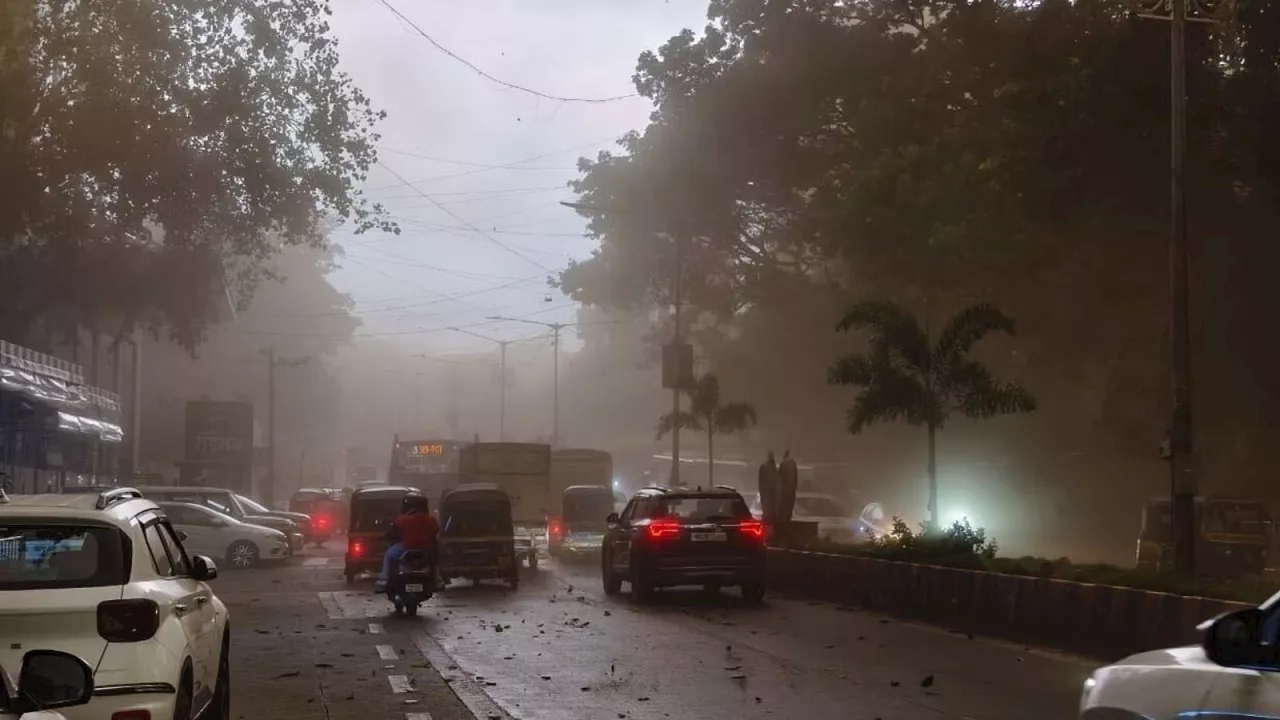 Mumbai Rains: मुंबई में भारी बारिश और अंधड़ से आम जनजीवन अस्त-व्यस्त, 7 जख्मी और विमान सेवा प्रभावित