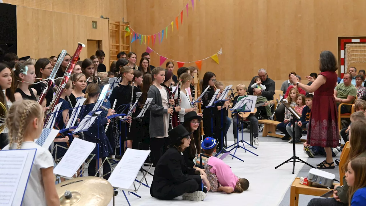 Clown verlor in Mittelschule Ybbsitz seine Melodie