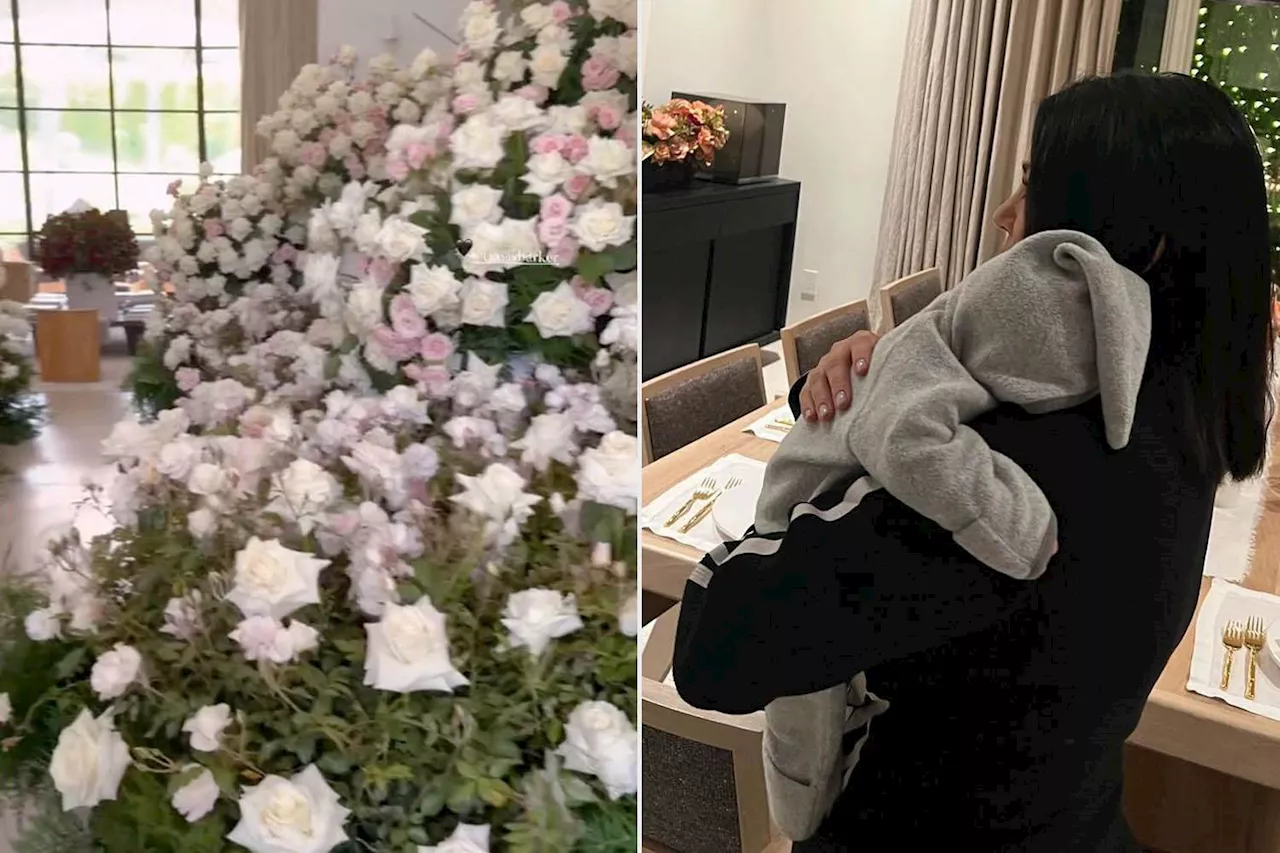 Kourtney Kardashian Is Showered with Flowers on Romantic First Mother's Day with Son Rocky