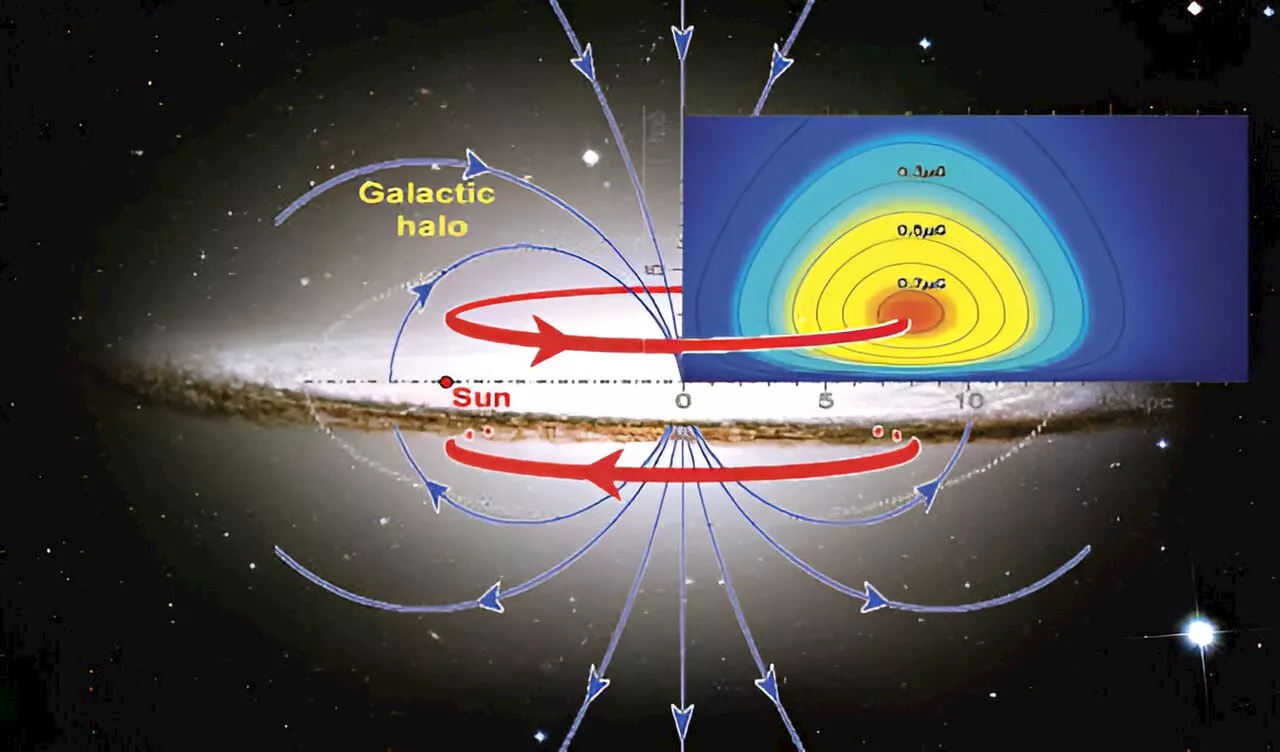 Scientists discover huge magnetic toroids in the Milky Way halo