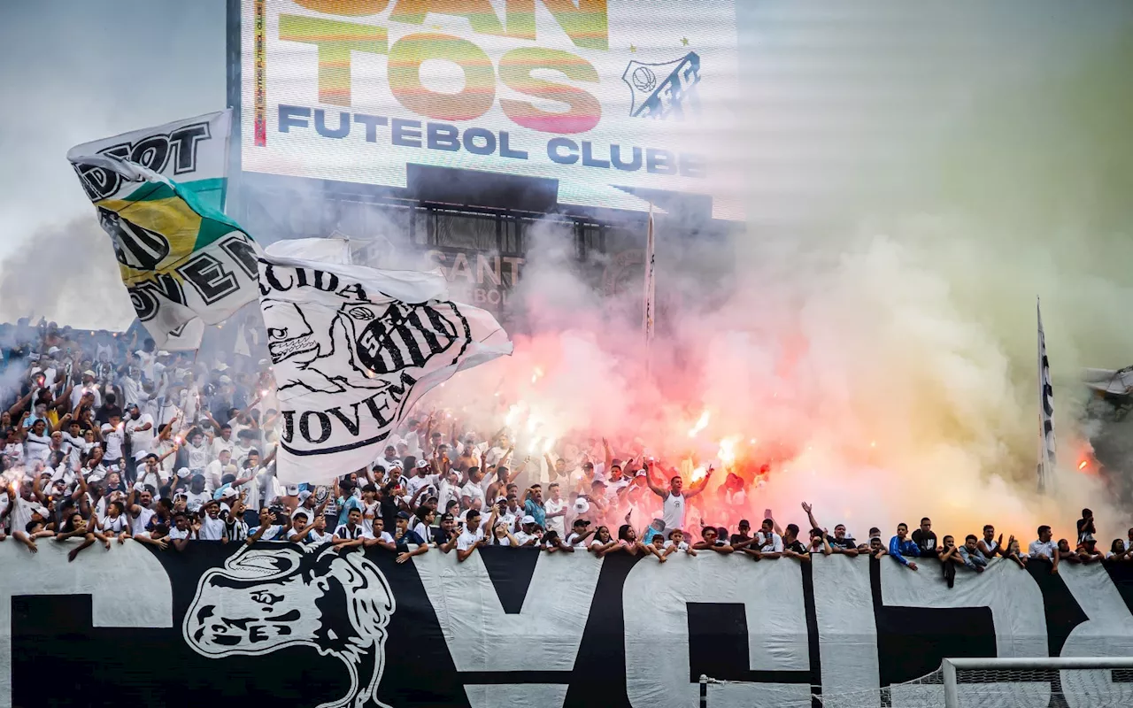 Santos reverte punição no STJD e terá torcida na Vila contra o Brusque