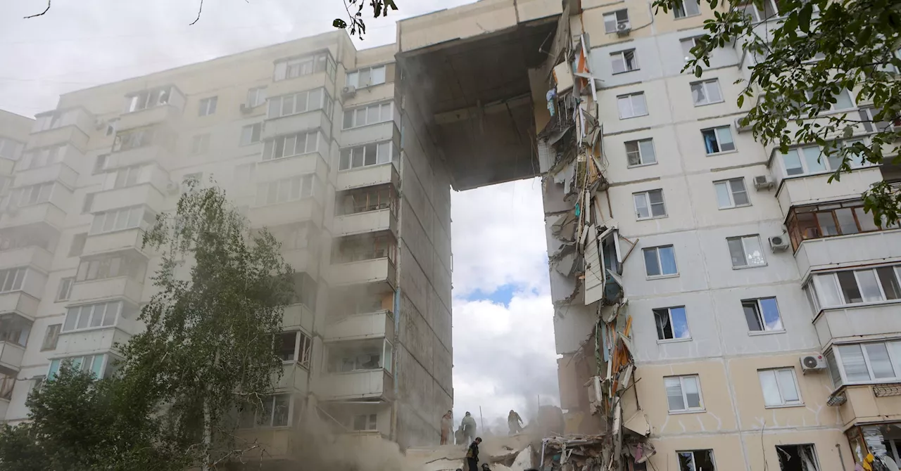 Ukrainian missile kills 15 at apartment block, Russia says