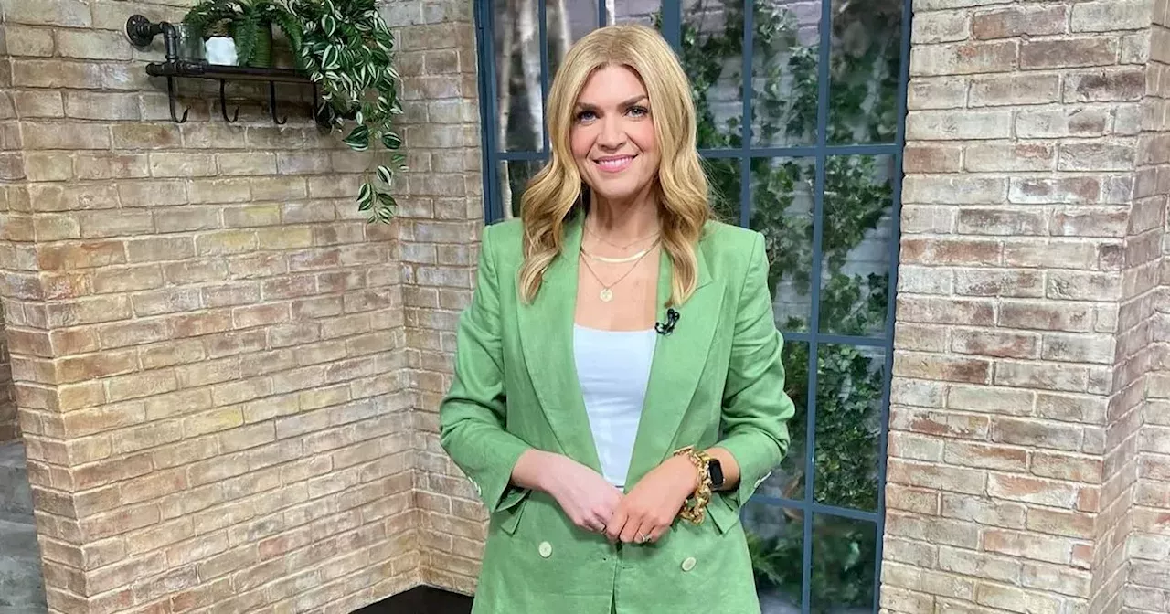 Muireann O'Connell rocks gorgeous summer suit from the high street on Ireland AM