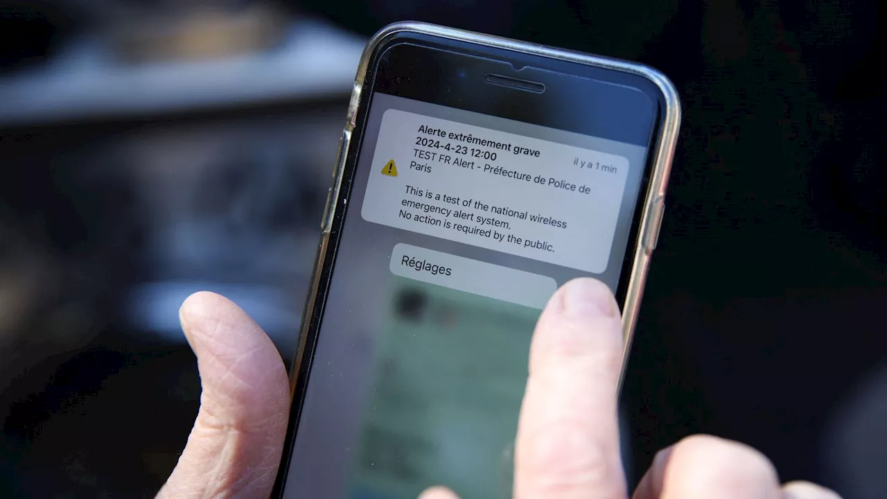 Jeux Olympiques : un message d''alerte extrêmement grave' sur smartphone surprend les Parisiens