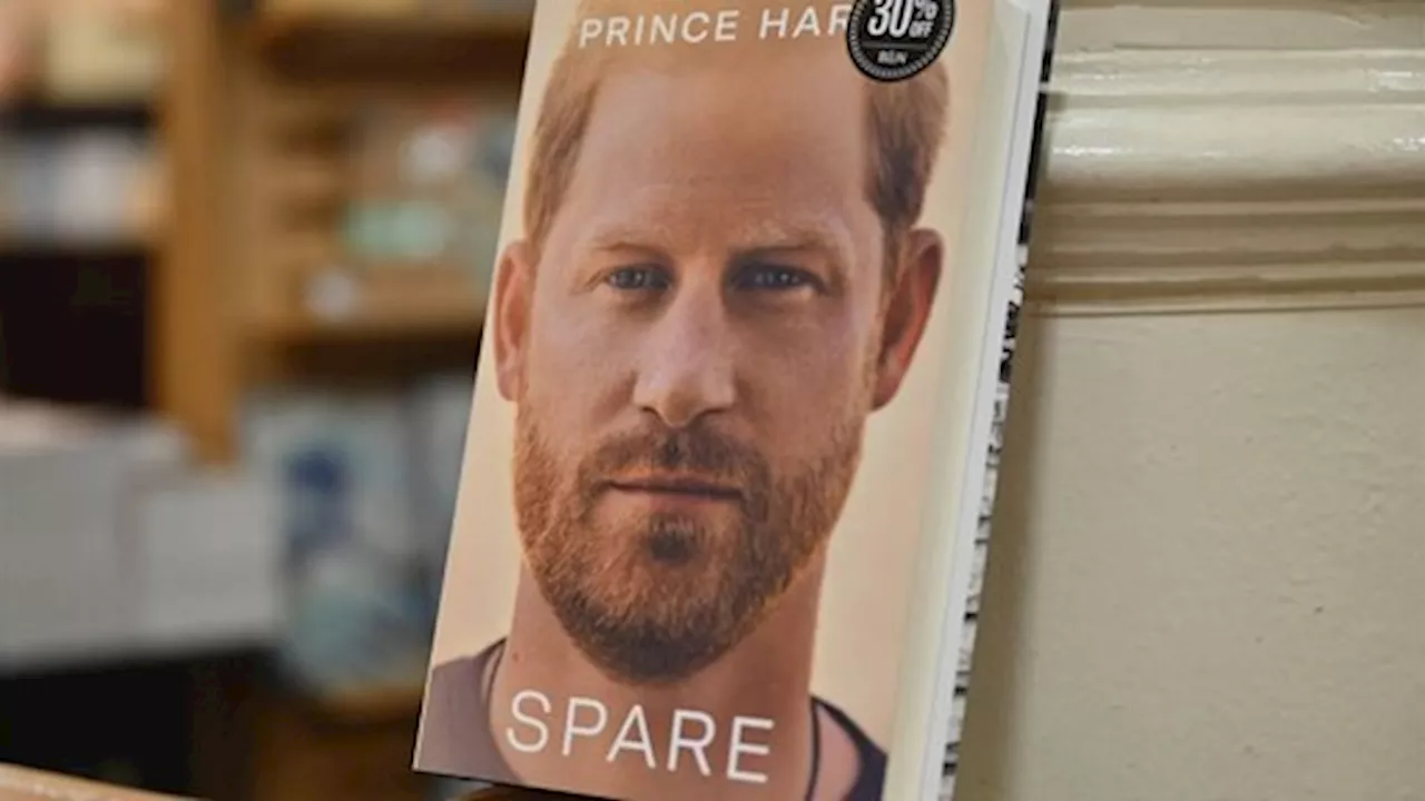 Spare van prins Harry grijpt naast prijs bij British Book Awards