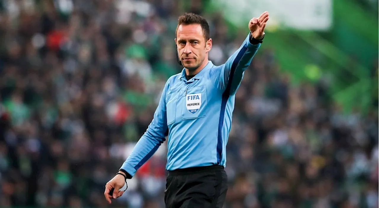 Artur Soares Dias vai arbitrar final da Liga Conferência Europa