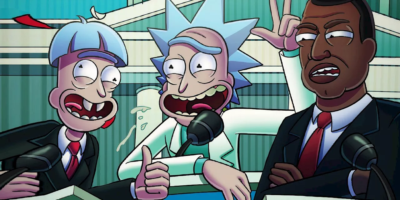 EXCLUSIVE: Rick and Morty Are Running for President