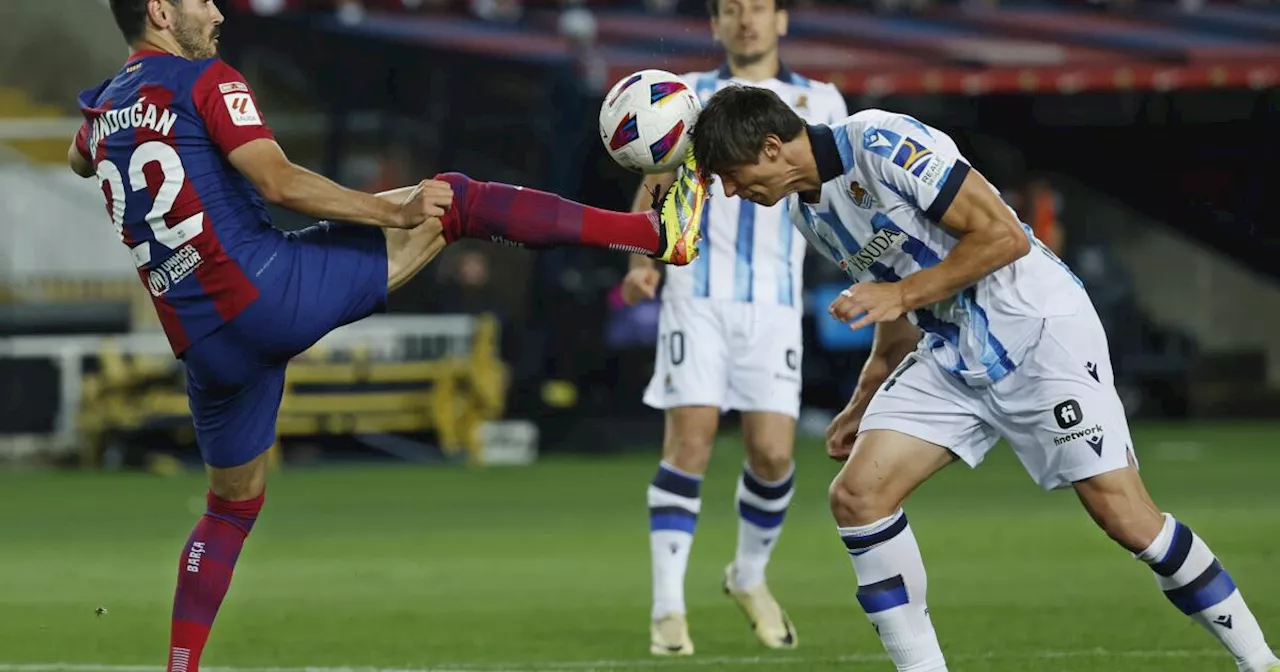 Barcelona derrota 2-0 a Real Sociedad y recupera 2da posición en la Liga española