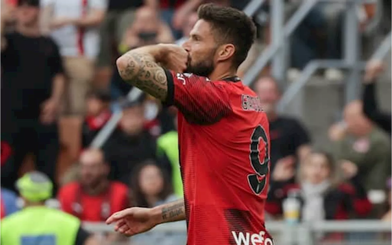 Giroud dice addio al Milan: andrà in MLS. Il saluto ai tifosi