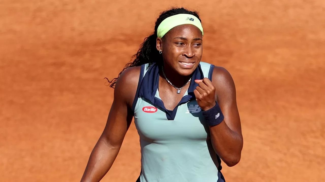 Italian Open: Coco Gauff produces comeback against Paula Badosa to make quarter-finals