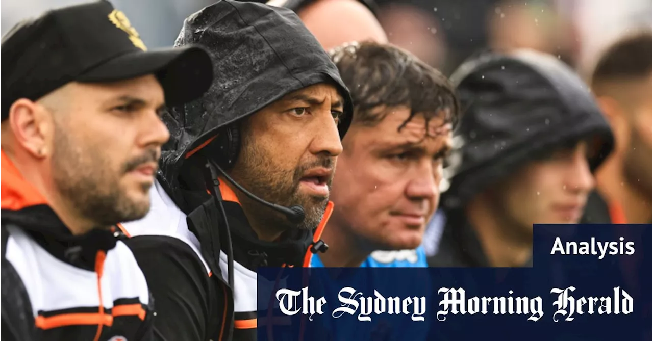 The Tigers are hurtling to the bottom again. This play sums up why Benji Marshall has a huge problem