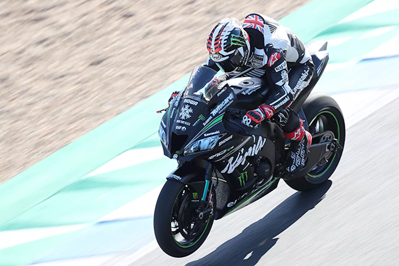 Jerez-Test: Stürze von Cortese und Sykes