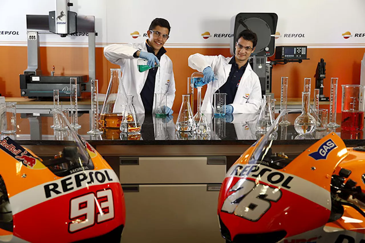 Marc Márquez & Pedrosa: Wissenschaftler für einen Tag