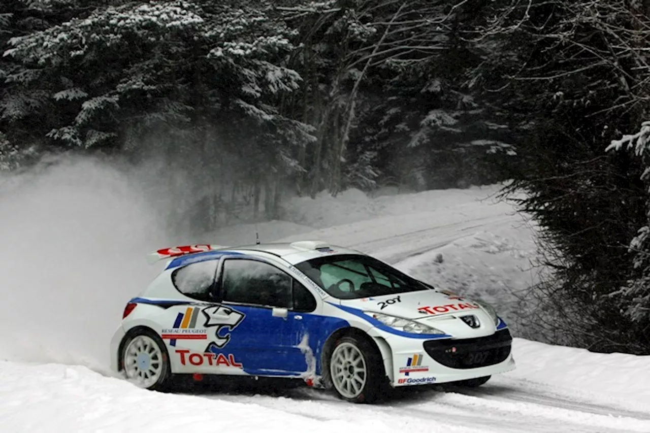 Peugeot mit starkem Aufgebot bei der Monte