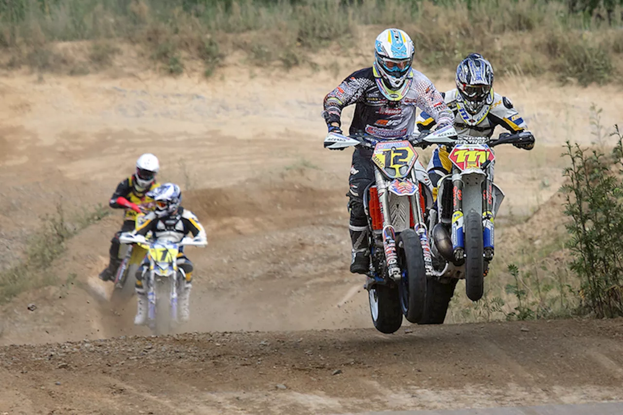 Supermoto-DM, Harzring: Bernd Hiemer triumphiert