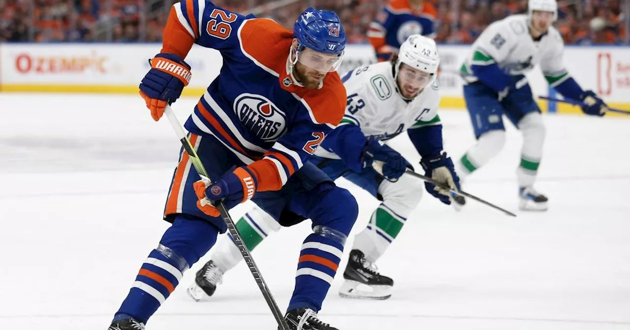 NFL: Draisaitl mit bitterem Playoffs-Rückschlag - Tor & Assist in Spiel 3 gegen Canucks