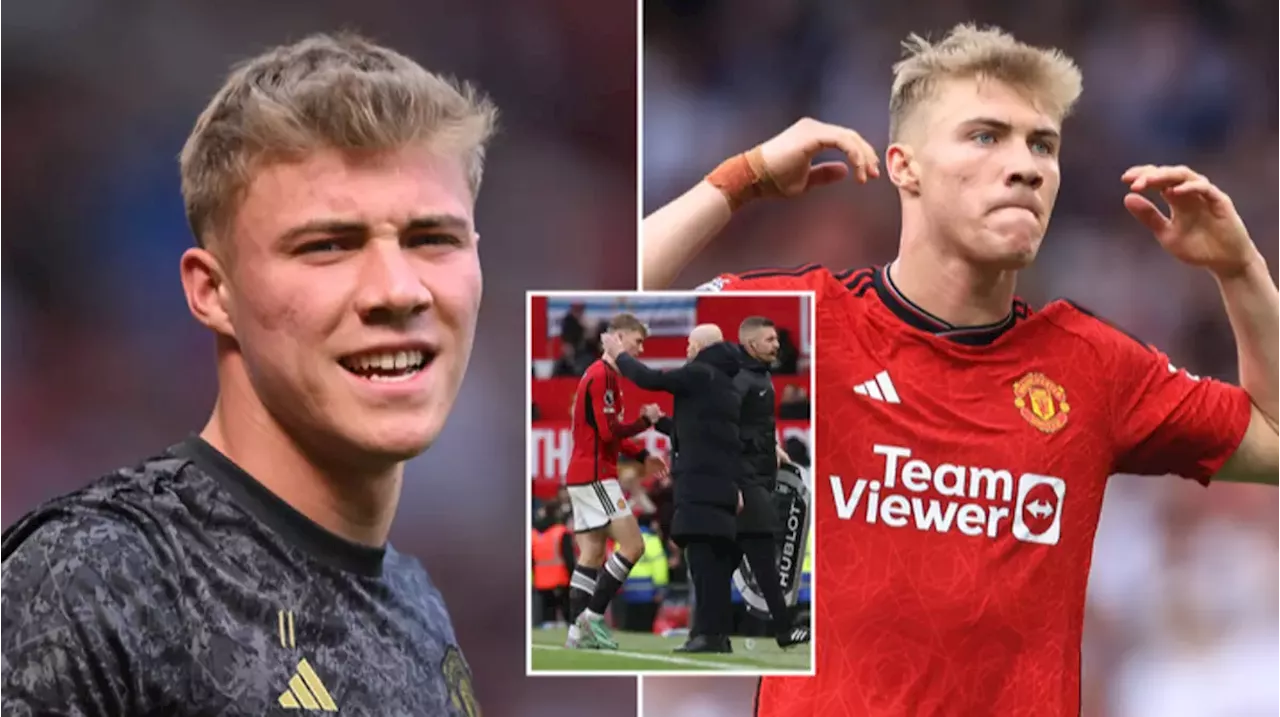 Man Utd dressing room 'leak' makes claim about Rasmus Hojlund after Arsenal defeat