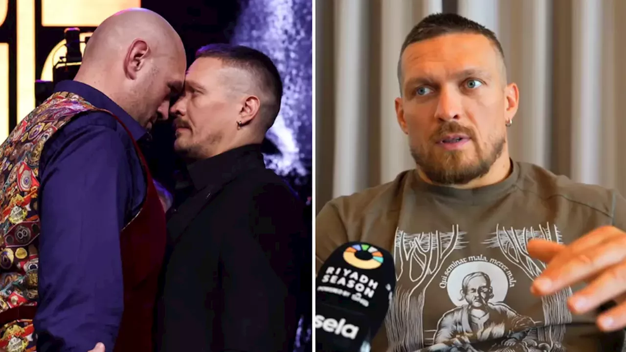 Tyson Fury: Oleksandr Usyk's mum delivered chilling message to Tyson ...