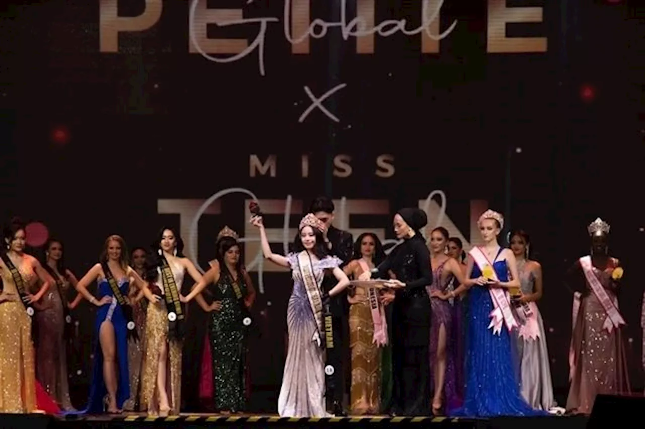 Le Trang Ngan, a Vietnamese beauty crowned Miss Petite Global Asia 2024