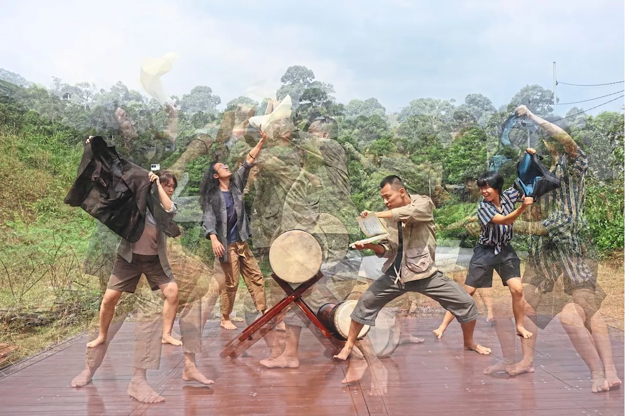 Orang Orang Drum Theatre fuses the rhythms of two worlds in 'Kaka-Lala'