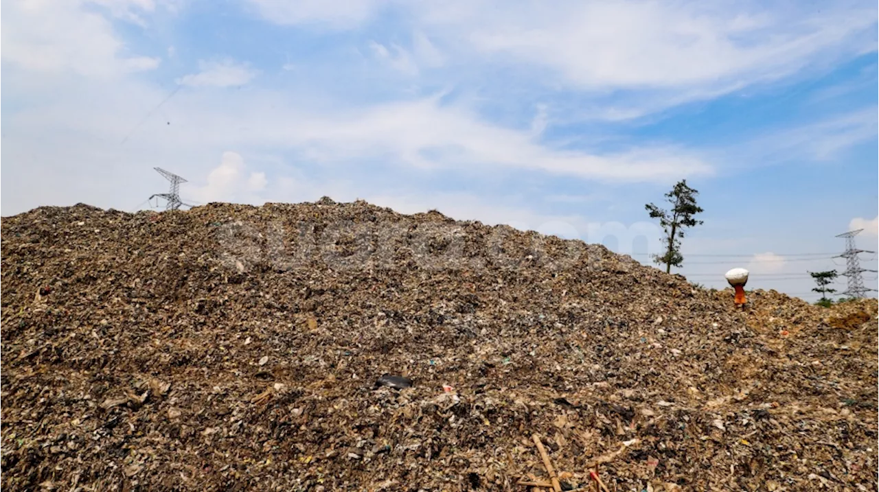 Ditutup Sementara, Intip Penampakan Gunung Sampah TPA Cipayung Depok yang Overload