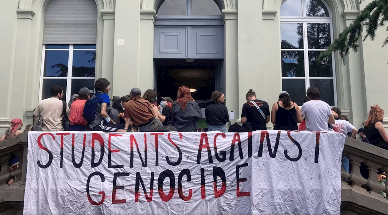 Universitäten Basel und Freiburg von propalästinensischen Demonstranten besetzt