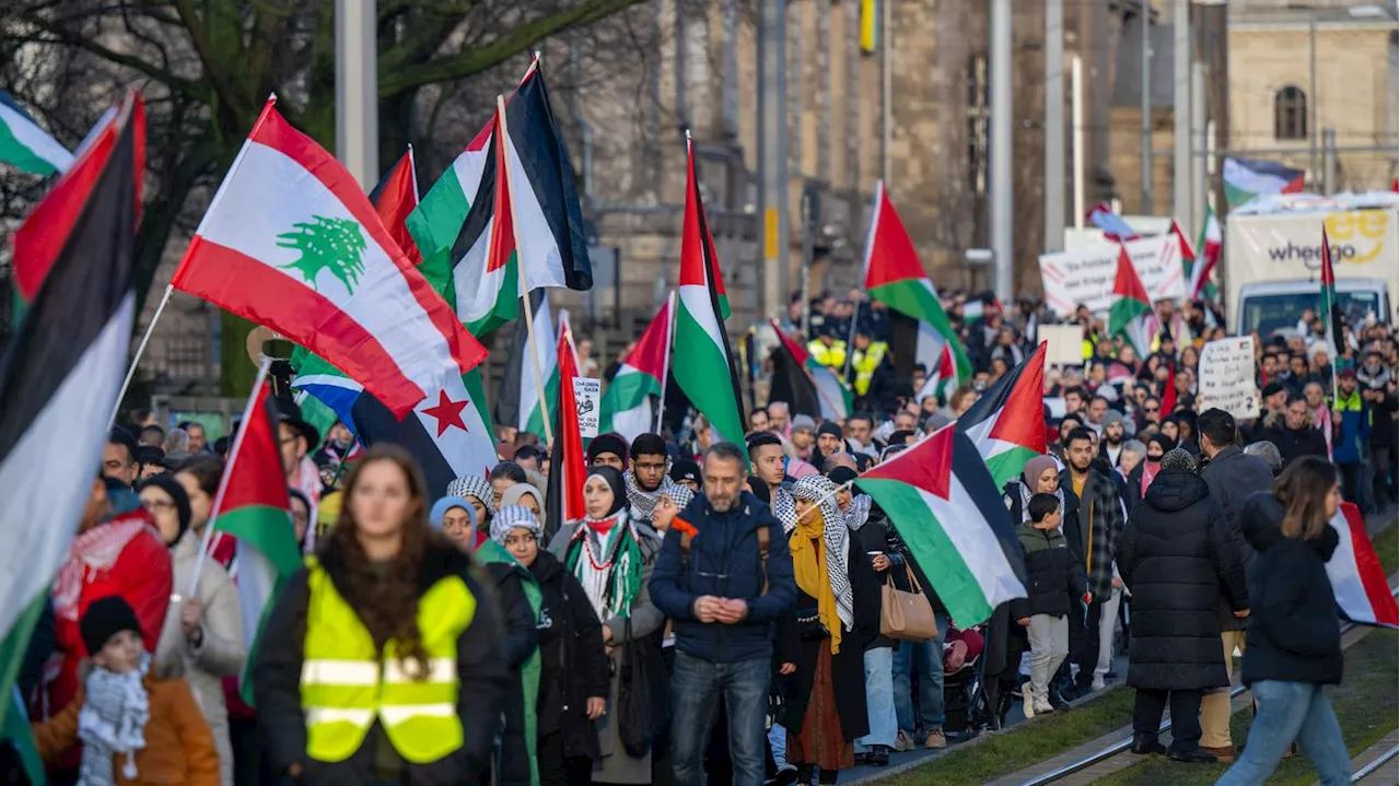 Kundgebungen zum Nakba-Tag: Tausende Teilnehmer bei Palästinenser-Demos in Berlin erwartet