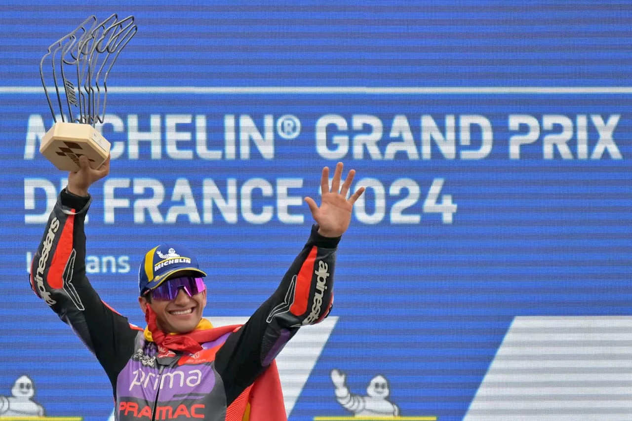 Martin beats-out Marquez and Bagnaia to win French MotoGP