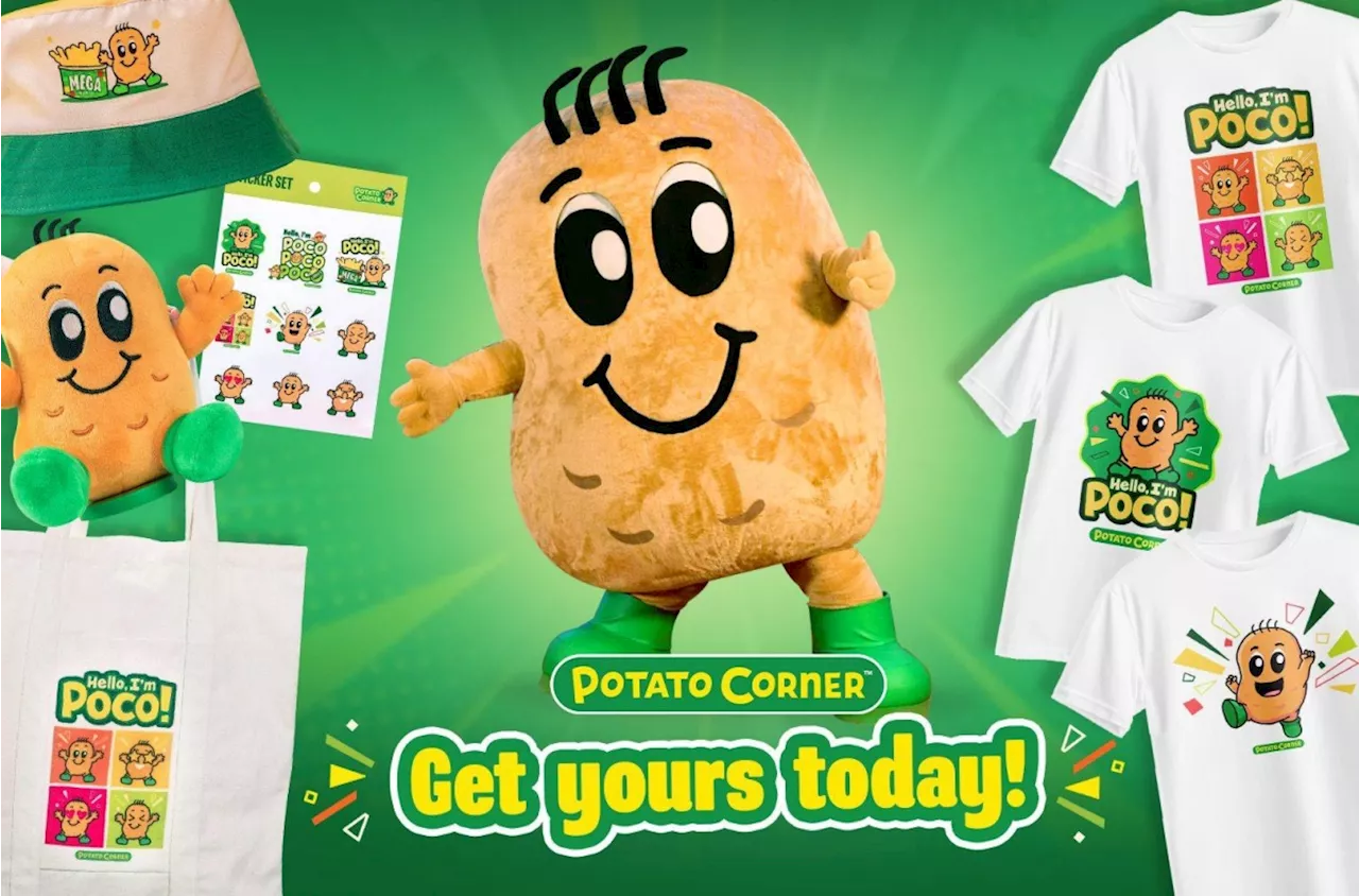 Potato Corner introduces Poco, a fun and friendly mascot