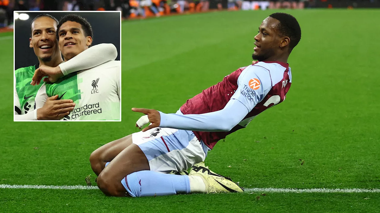 Aston Villa 3 Liverpool 3: Jhon Duran double seals dramatic late point for hosts in rollercoaster night...