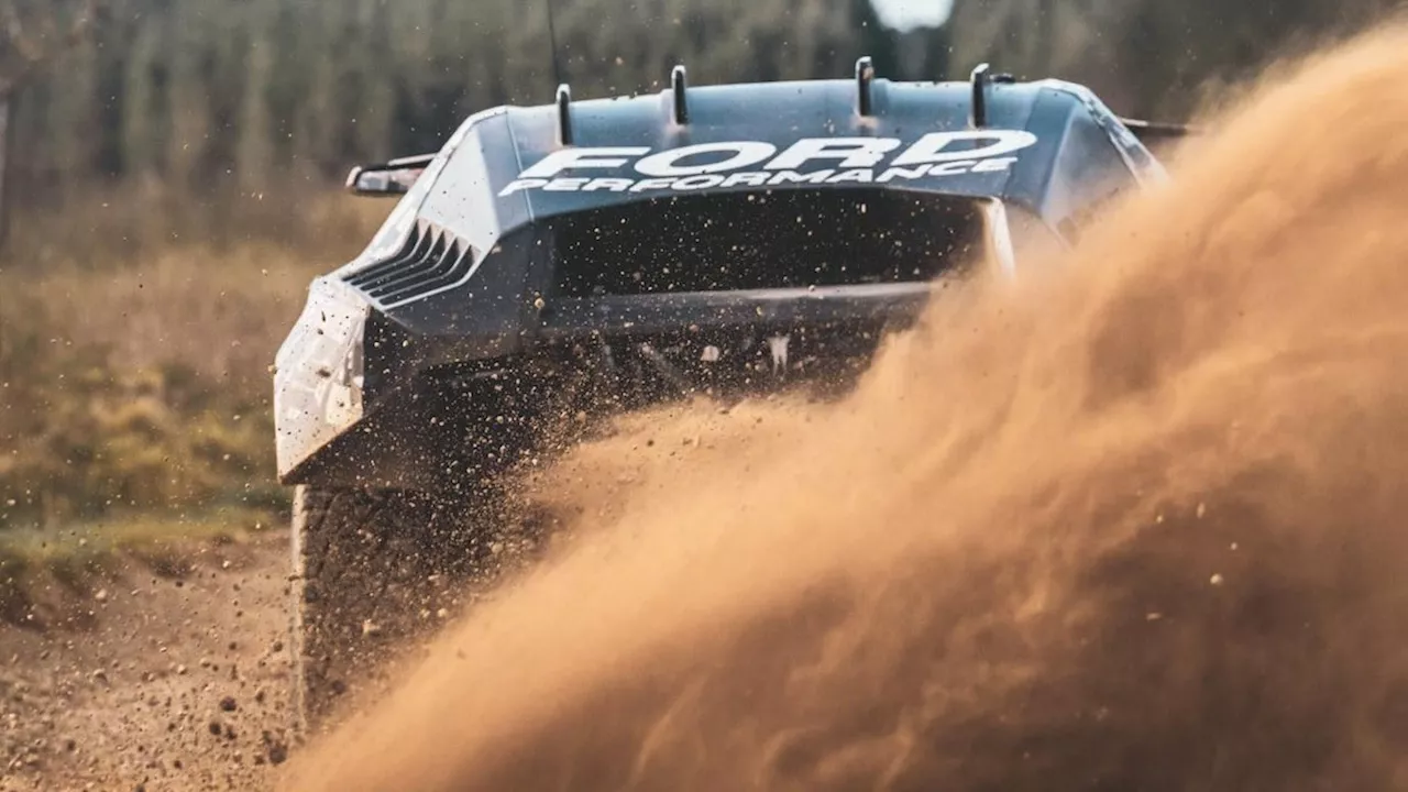 Here’s another teaser of Ford’s Dakar Rally Raptor that Sainz Sr. will drive in 2025