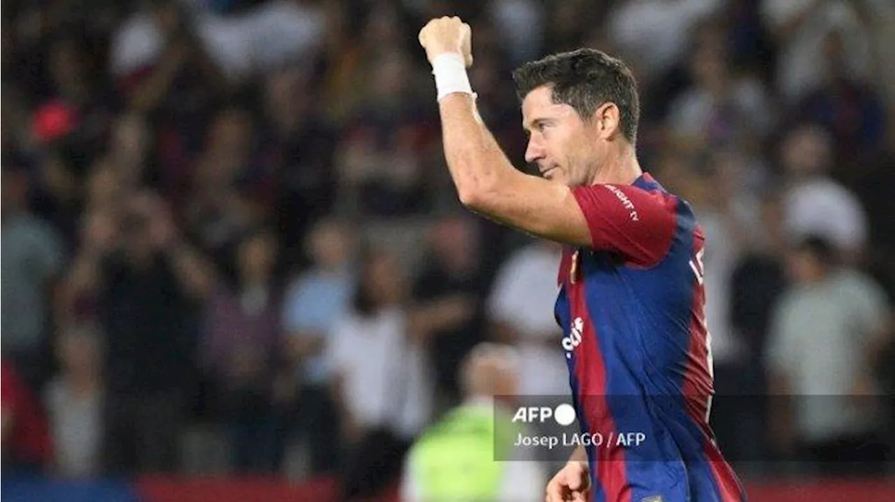 Barcelona vs Real Sociedad, Jurus Pemikat Robert Lewandowski, Selasa 14 Mei Pukul 02.00 WIB