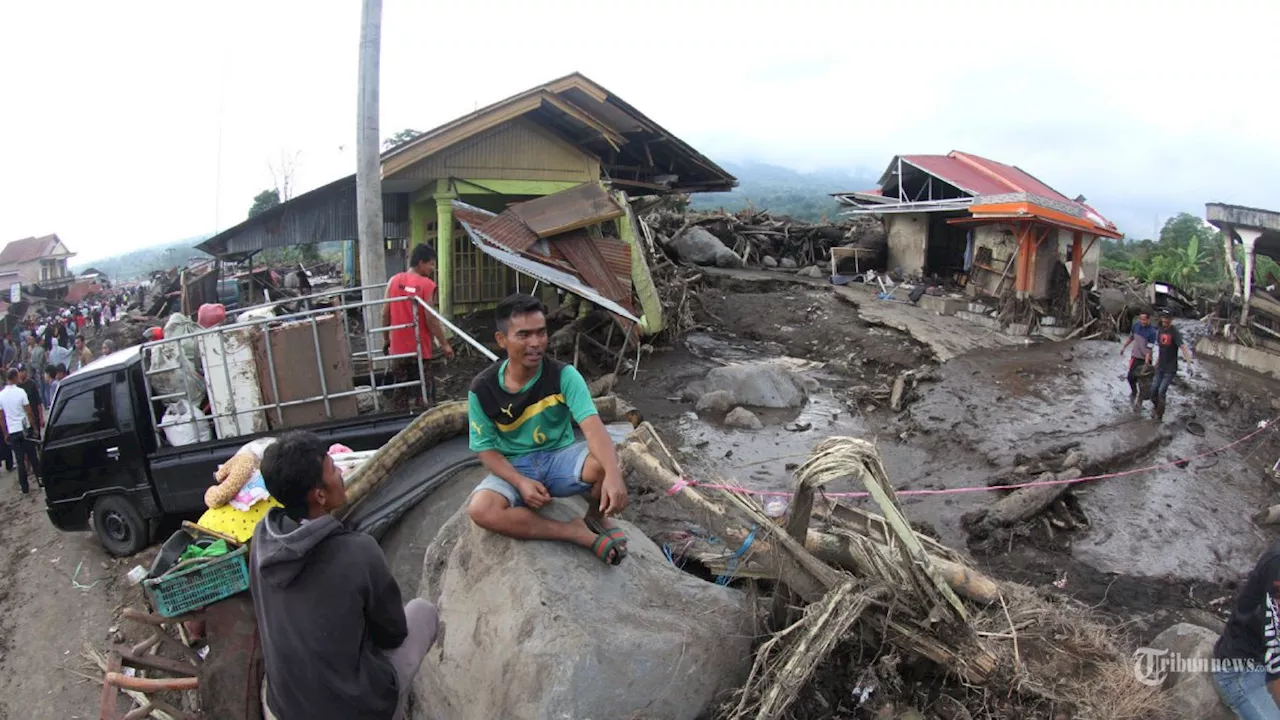 BMKG: Hujan Lebat Pemicu Banjir Lahar Masih Berpotensi Terjadi Sepekan ke Depan di Sumbar