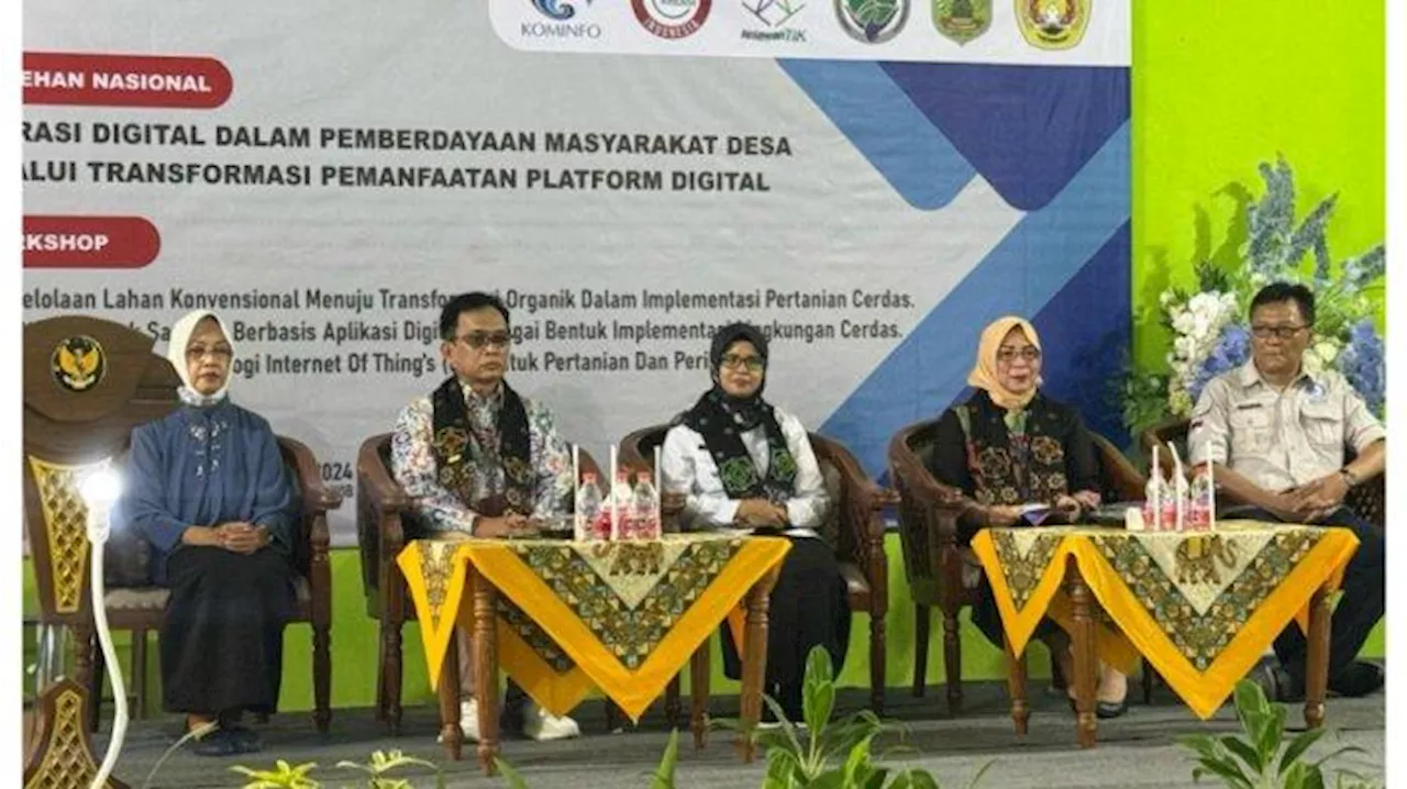 Kementerian Komunikasi dan Informatika Dorong Peningkatan Ekonomi Digital Masyarakat Desa