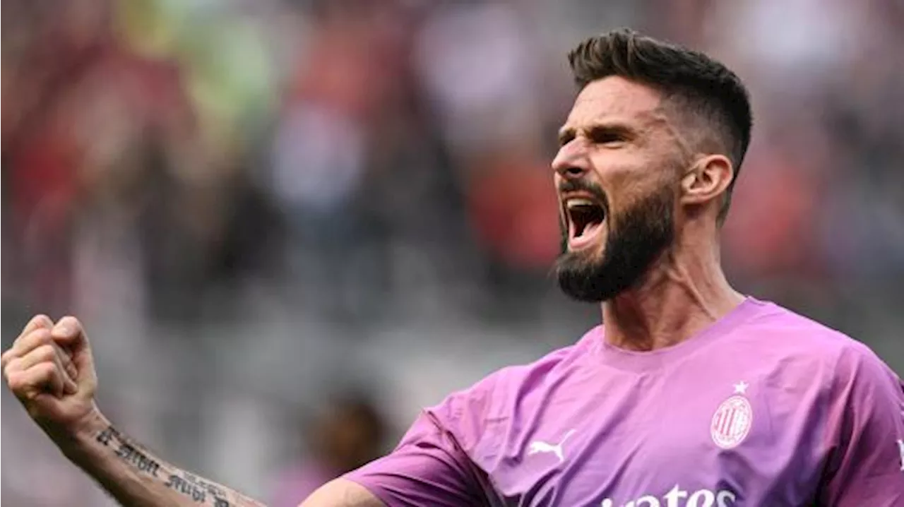 Giroud dice addio al Milan, Pioli lo ringrazia: 'Orgoglioso di aver lavorato con te'