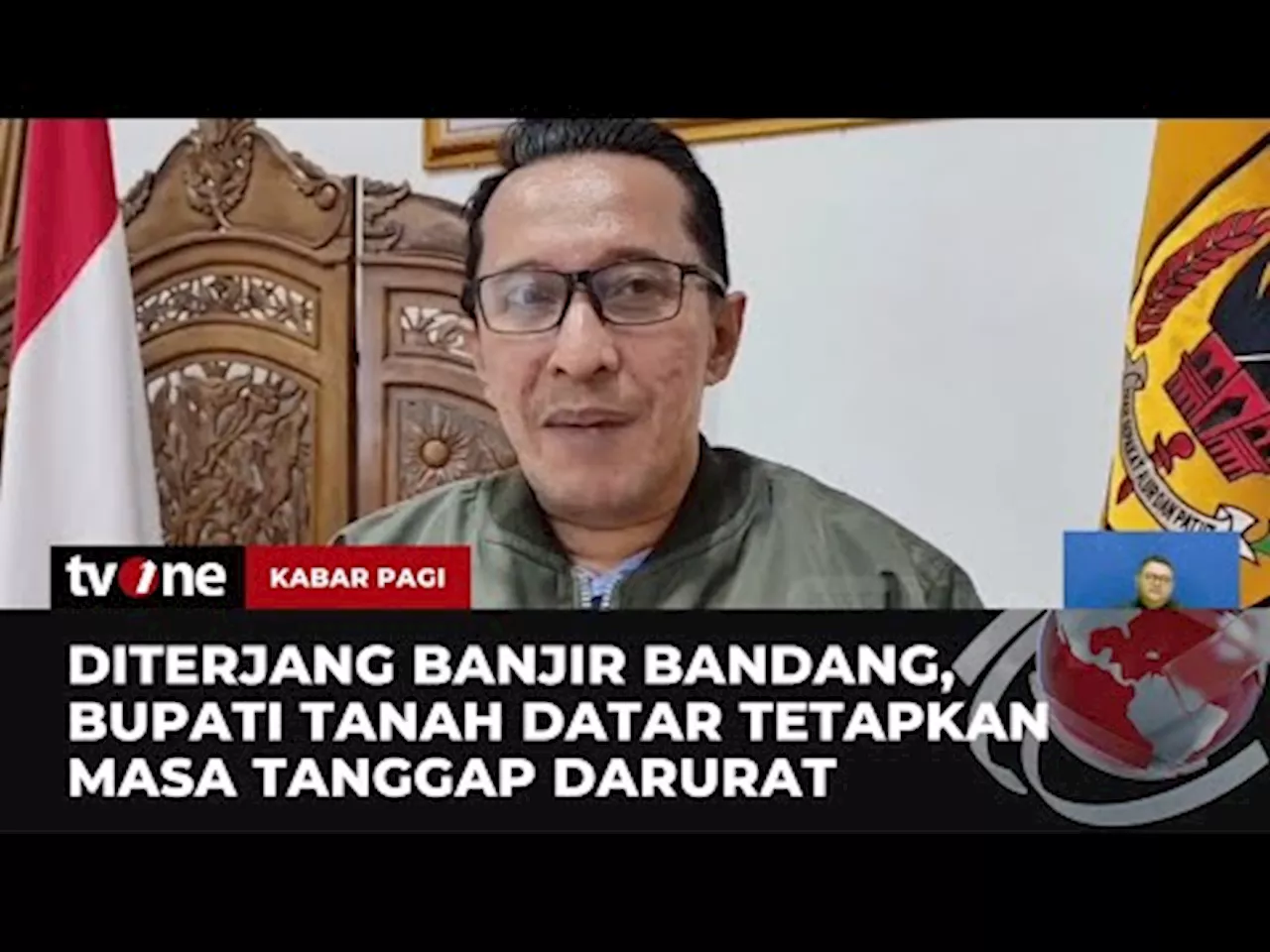 Bupati Tanah Datar Tetapkan Masa Tanggap Darurat Selama 14 Hari