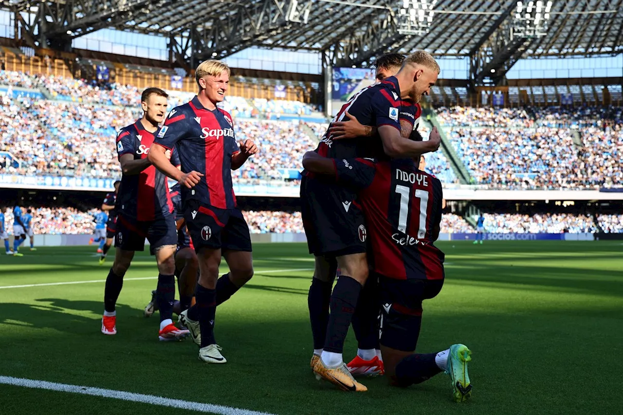 Champions League-feestnacht in Bologna, aanvaller Orsolini 'ontvoert' reporter