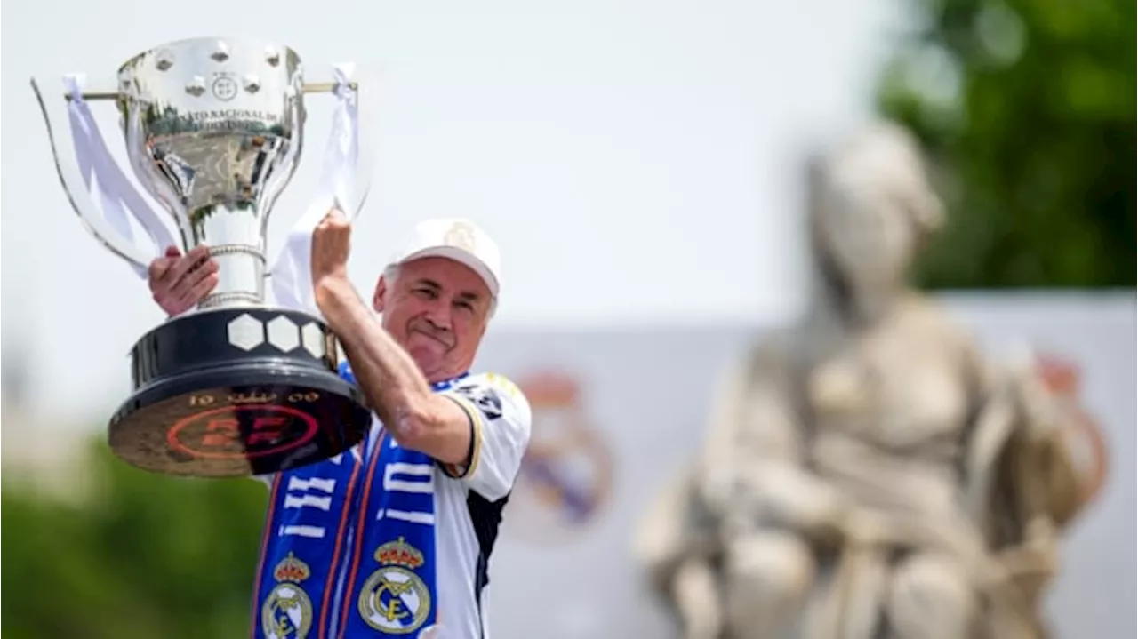 Carlo Ancelotti Masuk Daftar Pelatih Terhebat dalam Sejarah Real Madrid