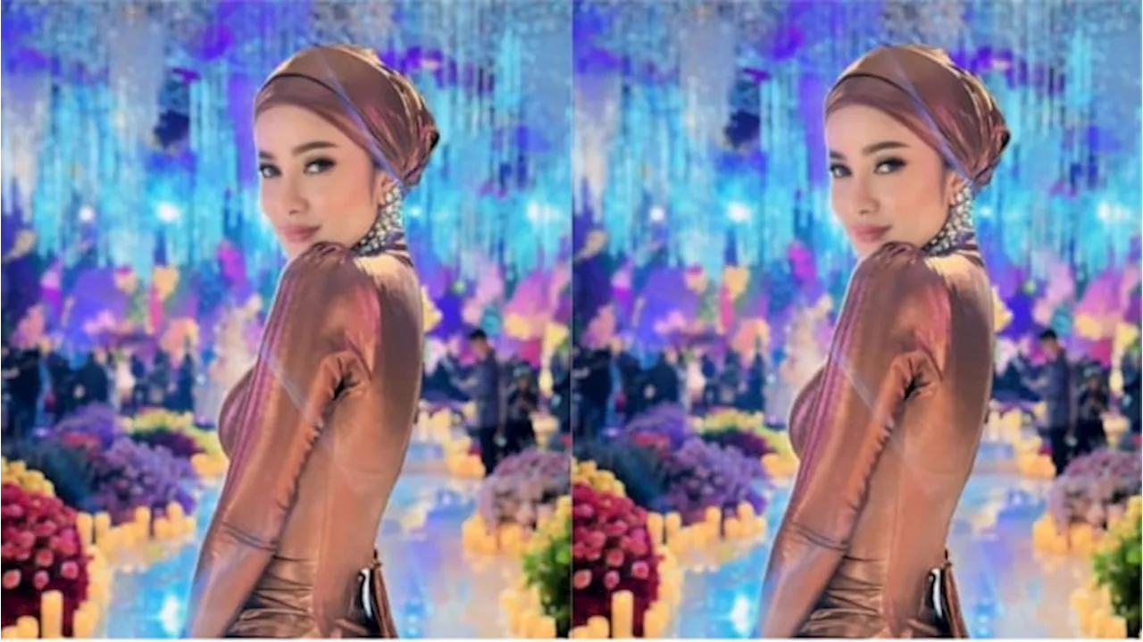 Olla Ramlan Dicibir Netizen Pakai Dress Ketat saat Hadiri Pernikahan Rizky Febian-Mahalini